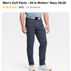 Mens Golf Pants